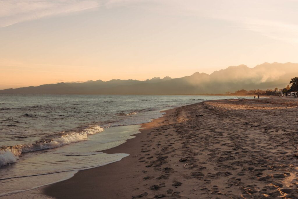 plage sauvage corse